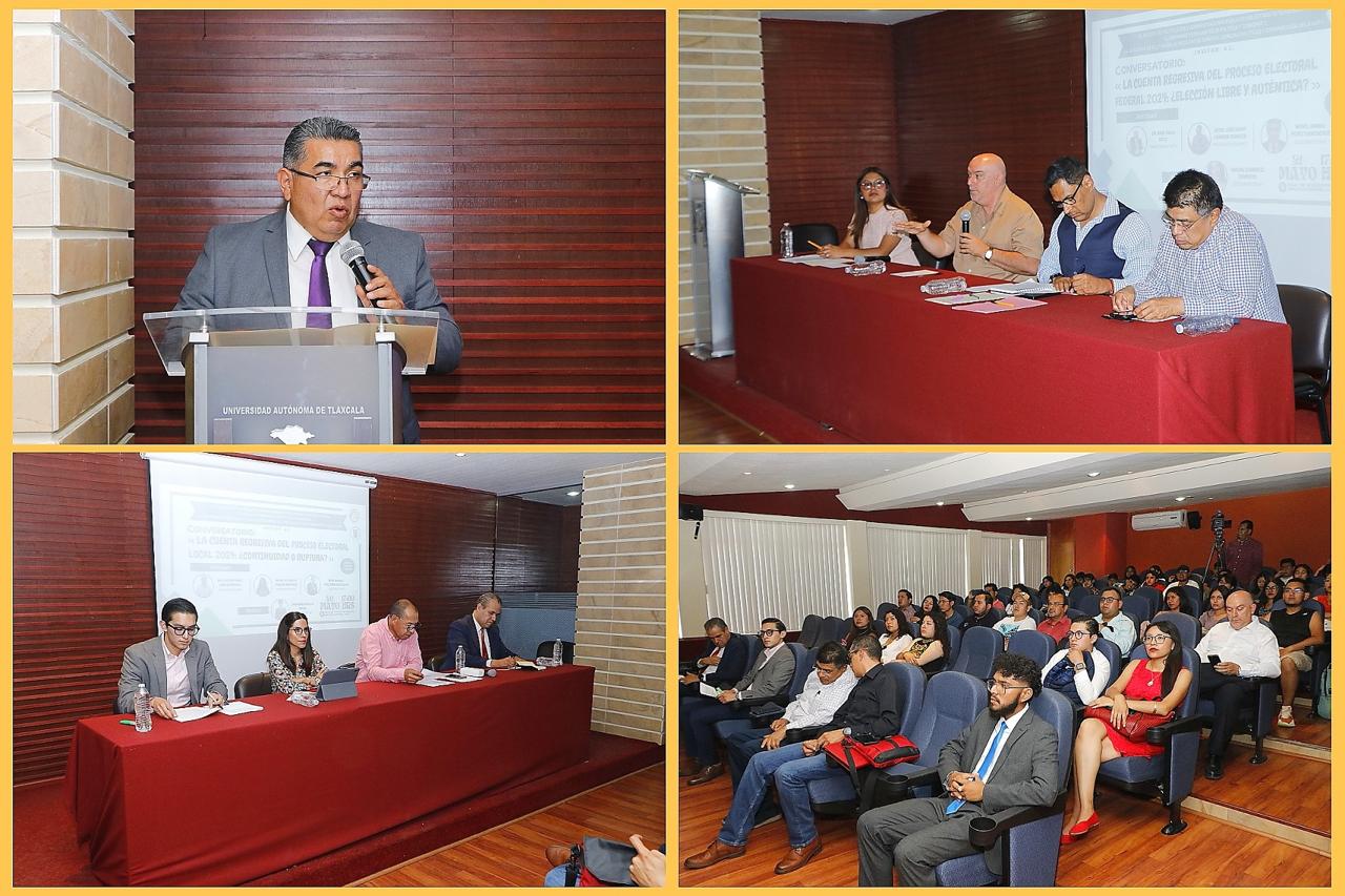 Reflexionaron en la UATx sobre el proceso electoral